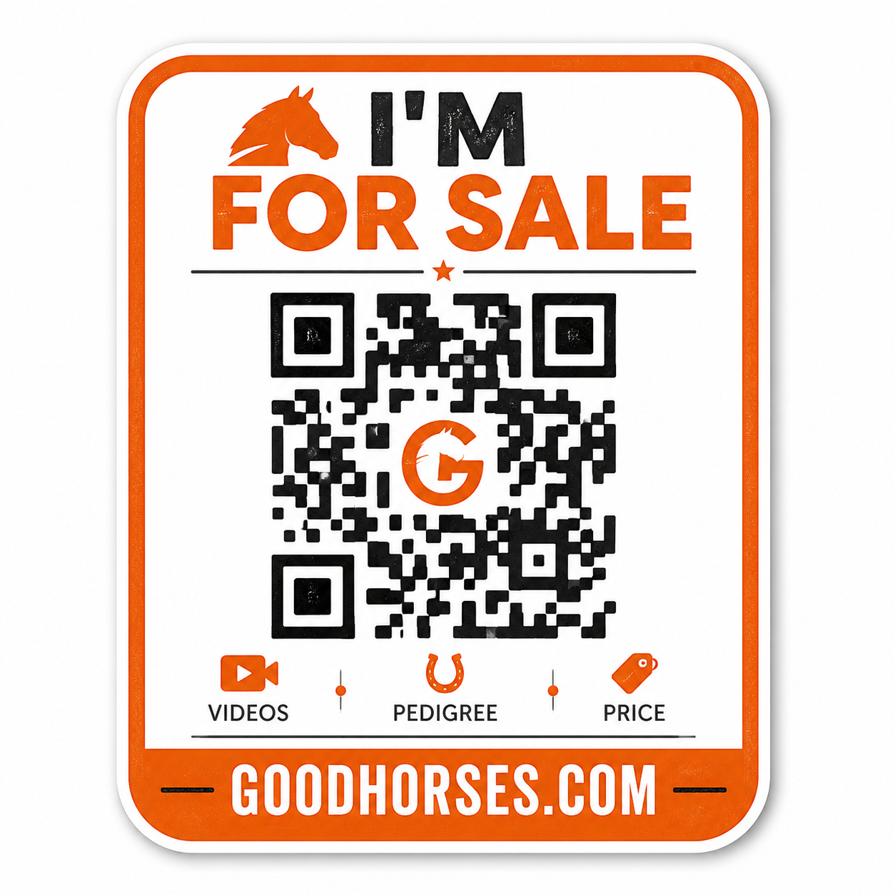 GOODHORSES QR profile example